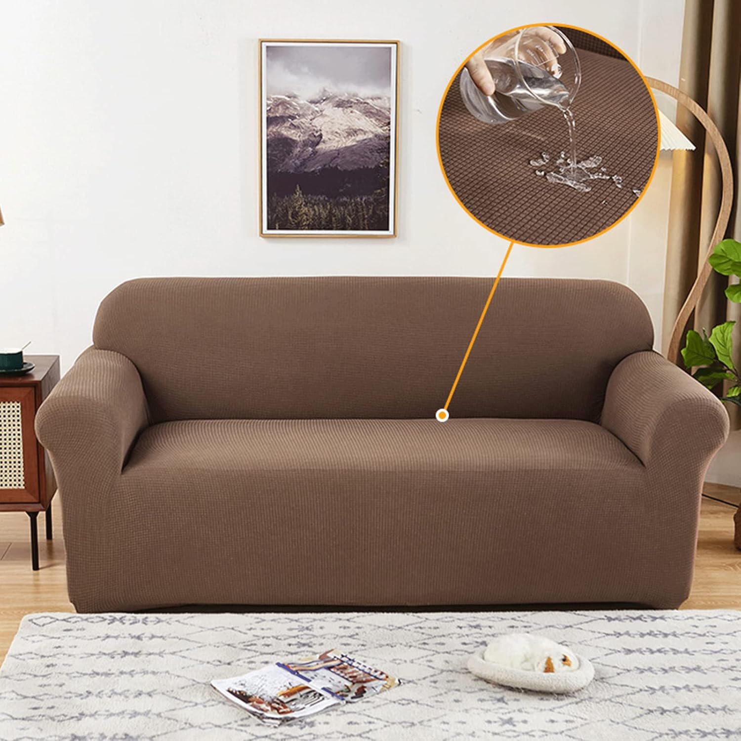 Copertura Elasticizzata Resistente all'Acqua per Tutti i Tipi di Divano