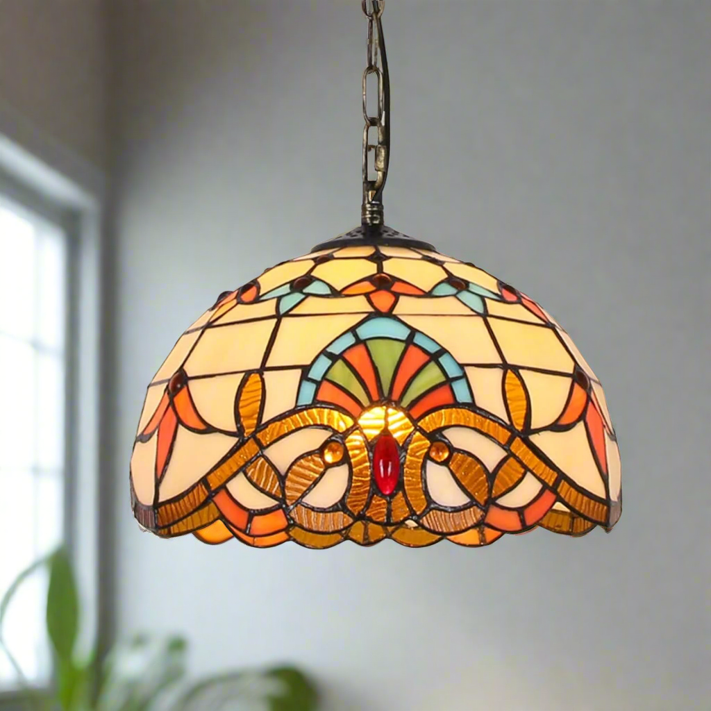 Moraviae - Lampadario Retro in Vetro