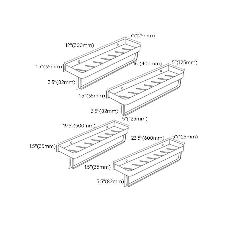 Set da Bagno Moderno in Acciaio Inossidabile Nero Opaco 1/2 - Pezzo
