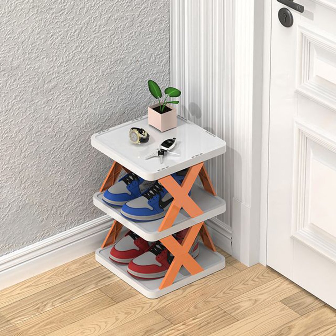 Sandsberg | Scaffale per Scarpe Verticale | Soluzione Salvaspazio a Più Livelli