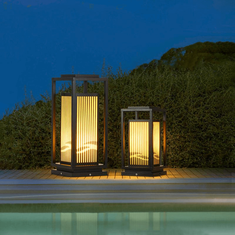 Lampione da Esterno a LED Solare, Lampada da Giardino Impermeabile