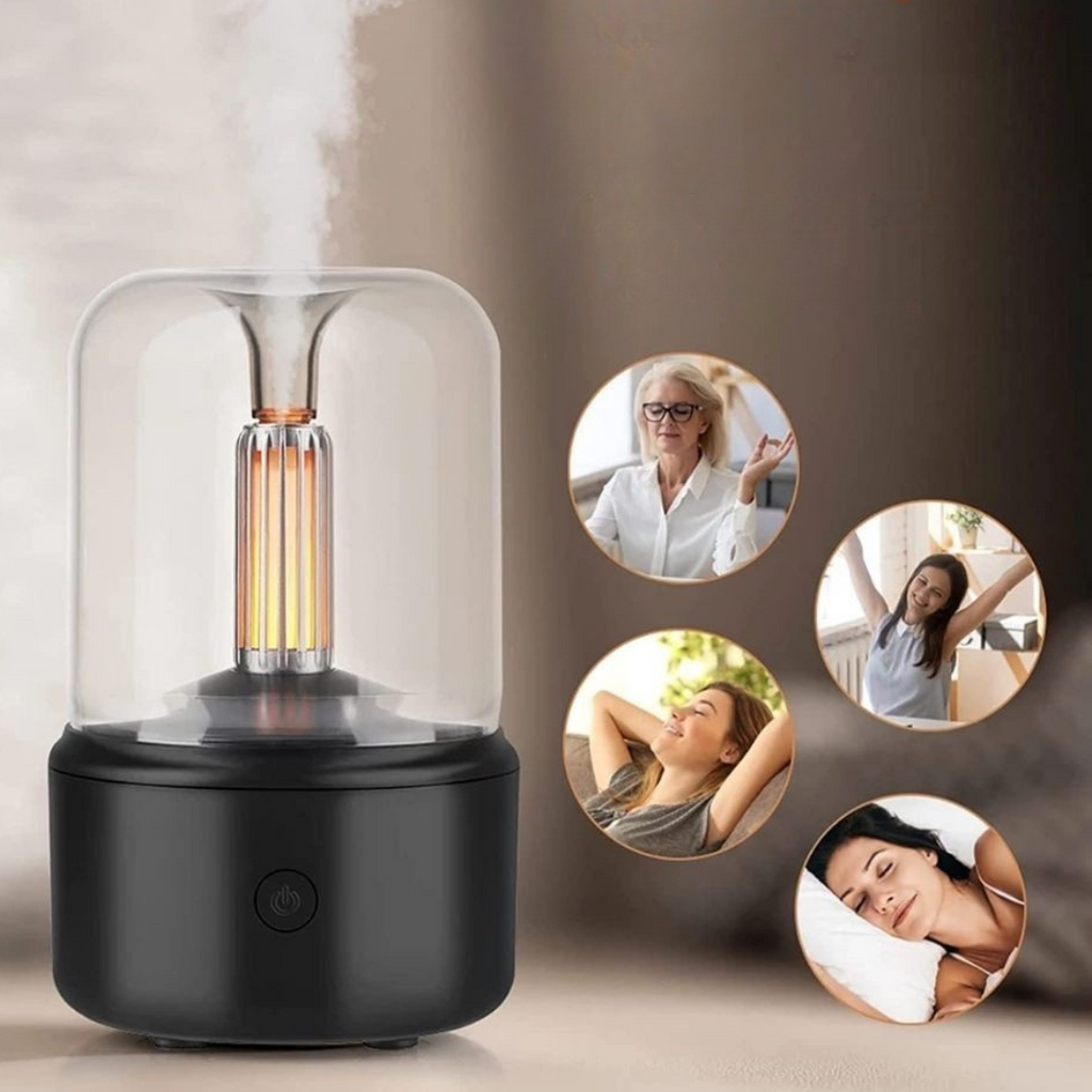 Diffusore Aroma Diffusore Portatile Nebulizzatore Olio Essenziale Umidificatore