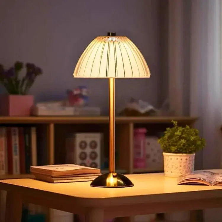 Luxe - Lampada da Tavolo Ricaricabile Wireless a Tocco