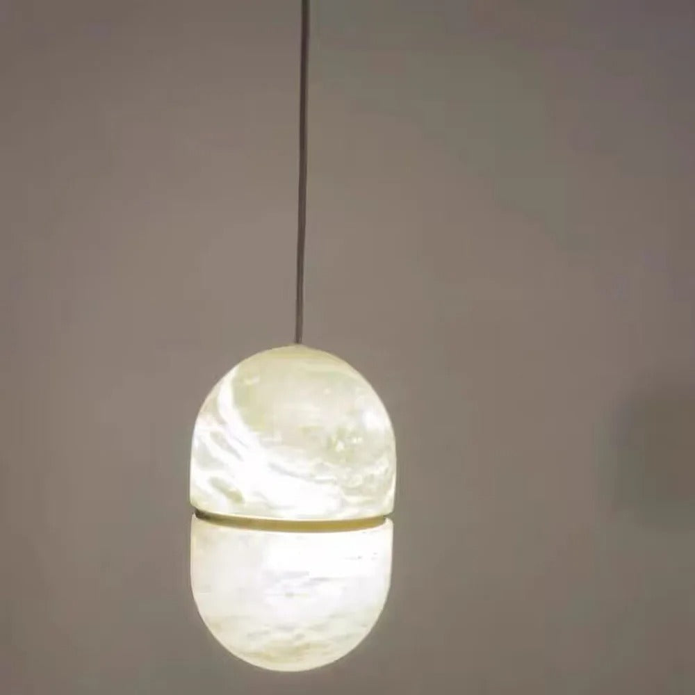 Lampadario in Marmo per Interni Eleganti
