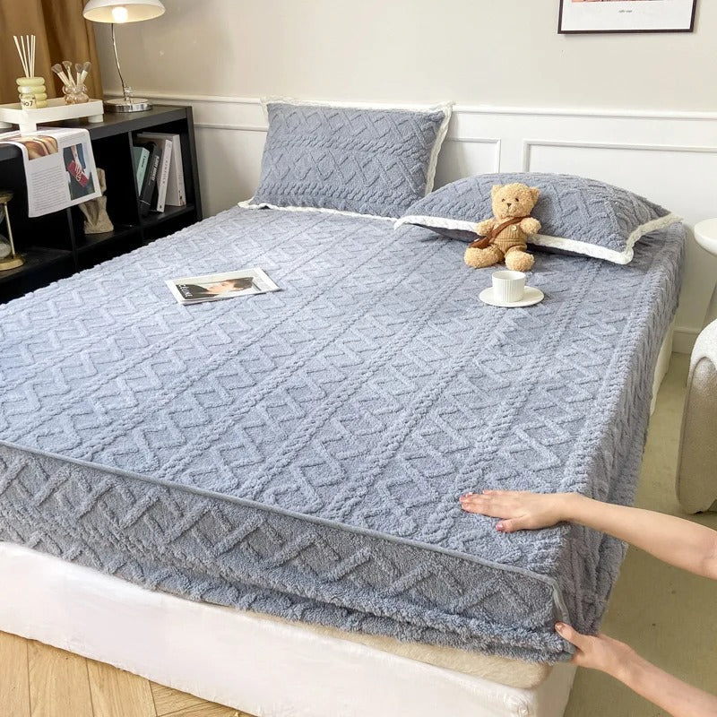 SoftSleep™ - Set di biancheria da letto in velluto di lusso