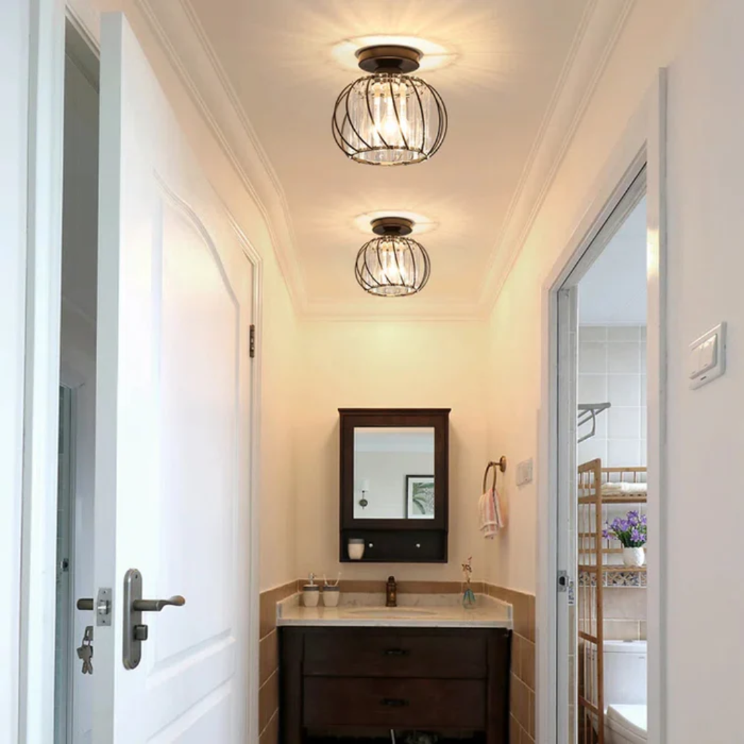 Panacea - Lampada da soffitto in vetro moderno
