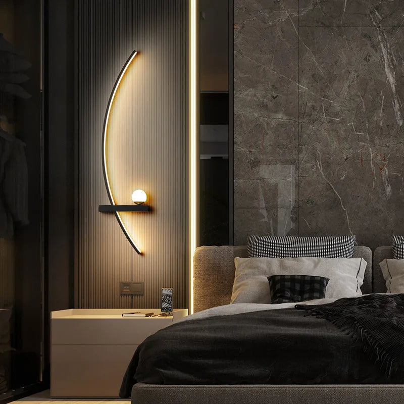 Lumosphere - Applique LED minimalista (2 pezzi)