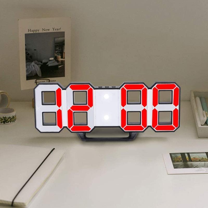 Orologio Digitale 3D Intelligente con Sveglia