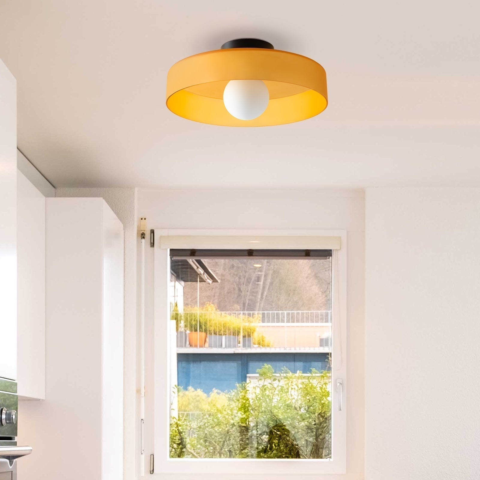 Illuminazione da soffitto a LED rotonda - Illuminazione moderna a risparmio energetico per decorazioni moderne per la casa e soffitti bassi