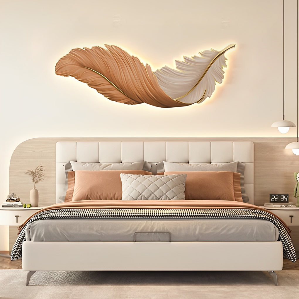Zyvox | Arte Murale a LED con Design Inciso per Decorazione di Camere da Letto e Soggiorni