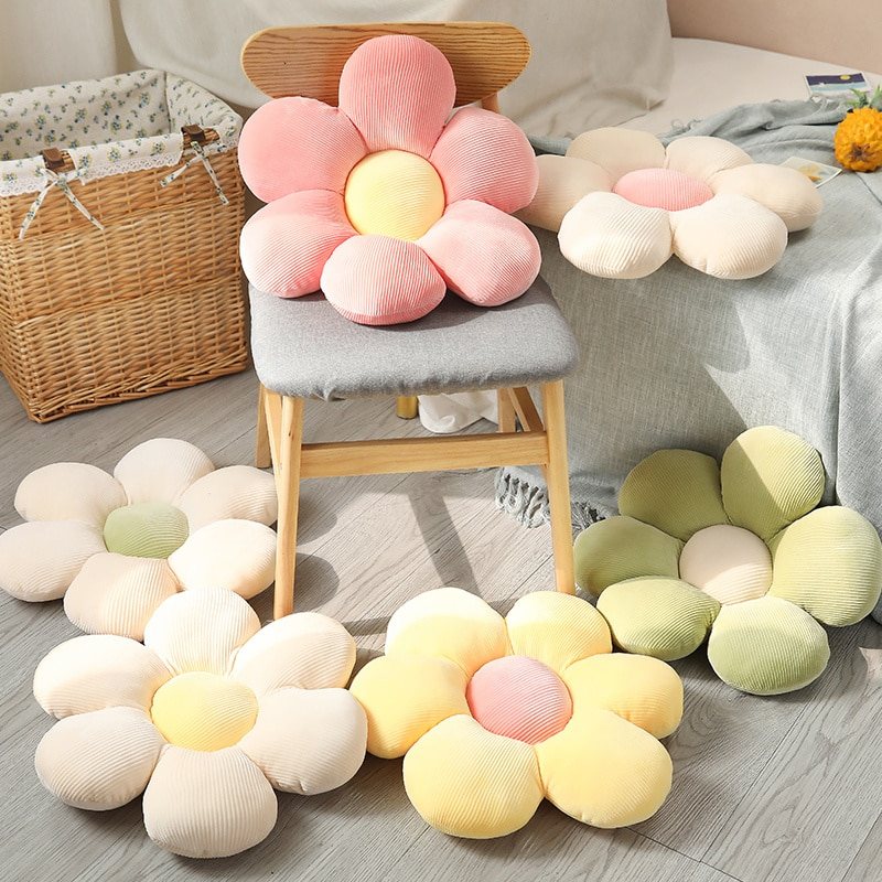 Aureara - Cuscino Decorativo a Forma di Fiore come Accento Decorativo