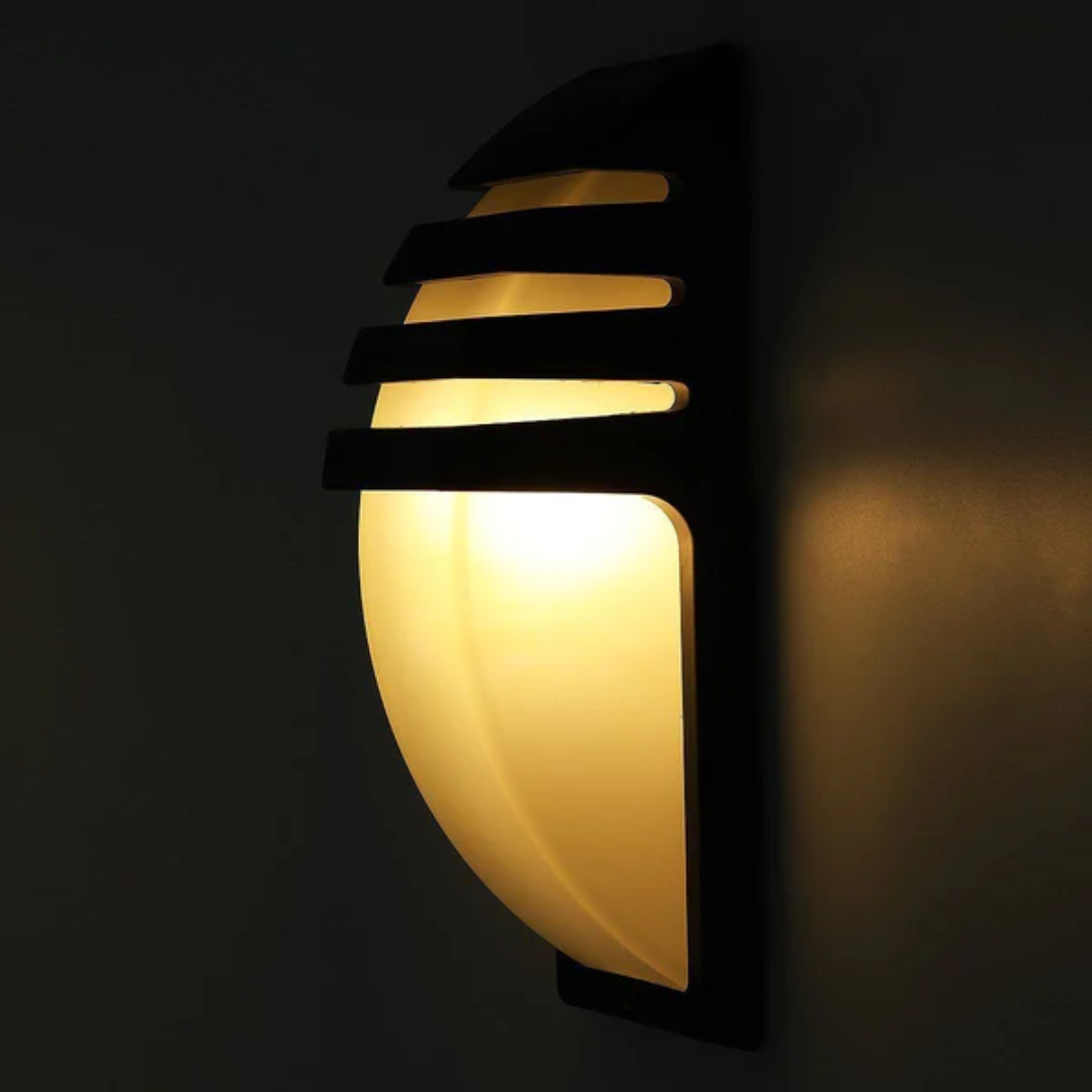 Zymor - Lampada da Parete Esterna con Sensore