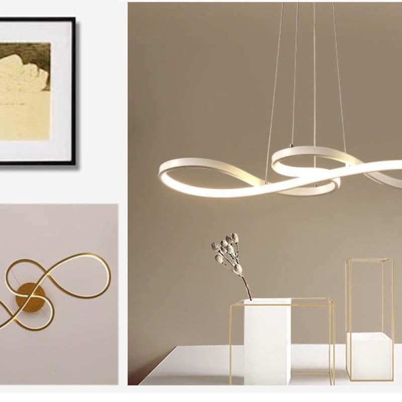 Lampada a Sospensione LED Nota Musicale – Lampada da Soffitto in Acrilico Moderna