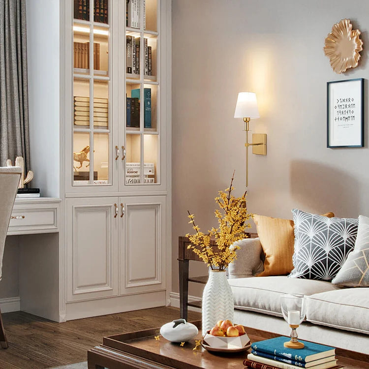 Elarisse | Luce da parete wireless ricaricabile con telecomando e design metallico moderno