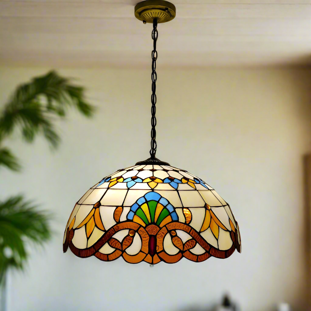 Moraviae - Lampadario Retro in Vetro