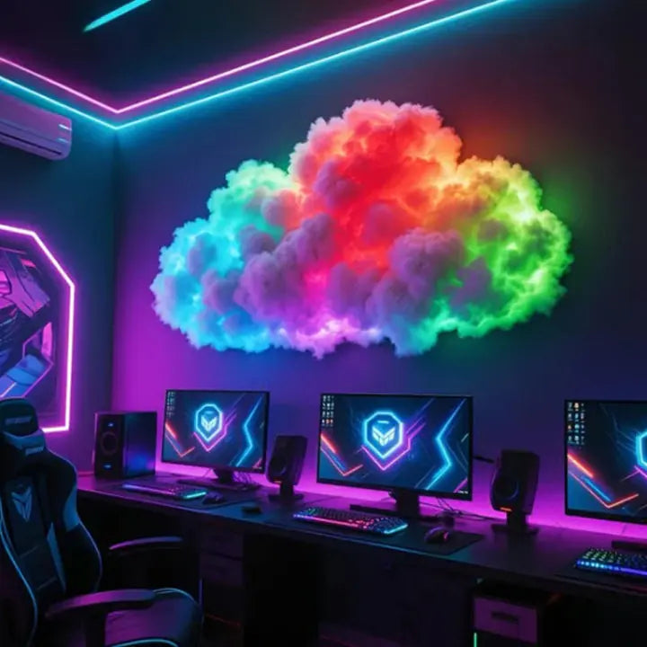 Luce Magica LED Cloud — Immergiti in una tranquillità magica e momenti incantevoli di benessere