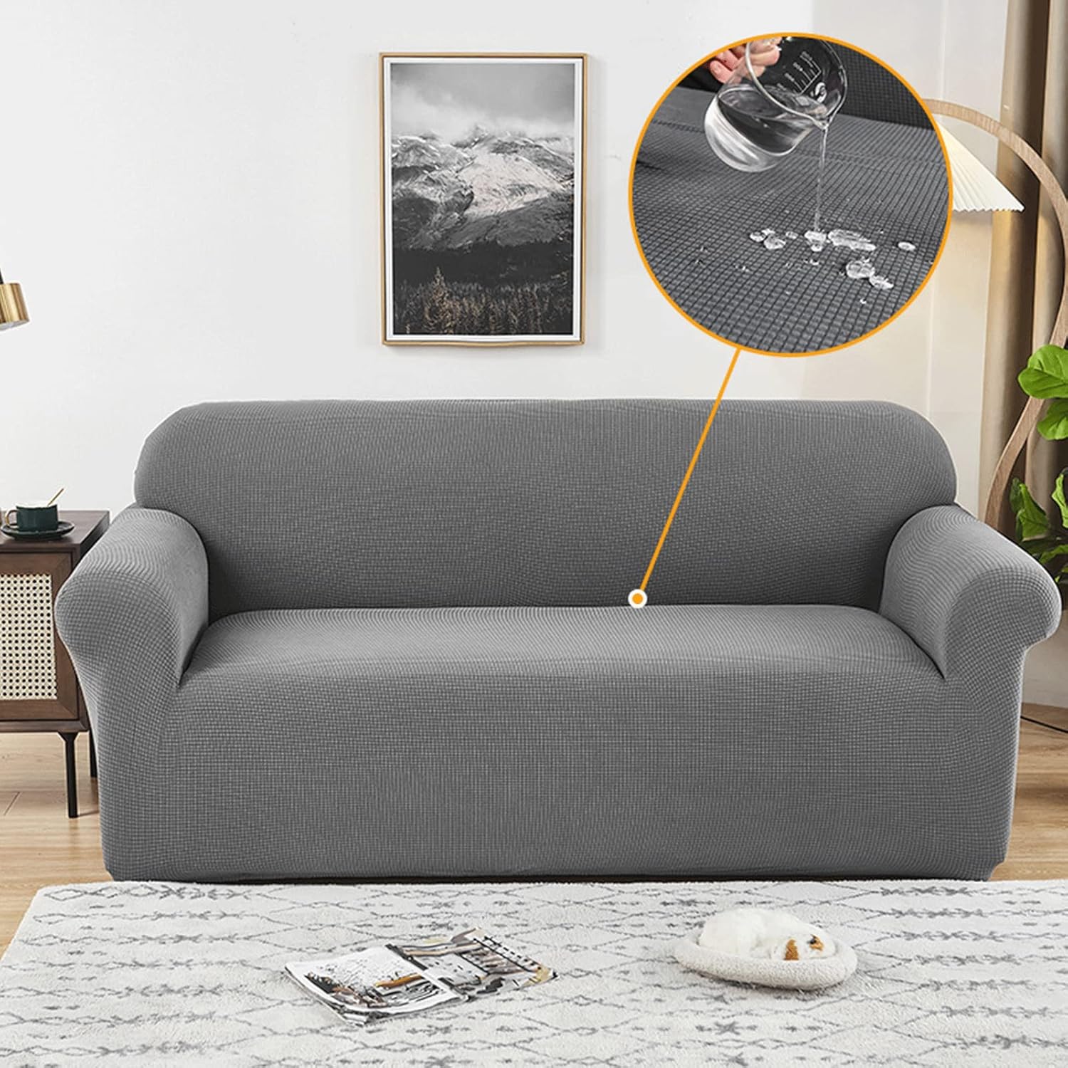 Copertura Elasticizzata Resistente all'Acqua per Tutti i Tipi di Divano