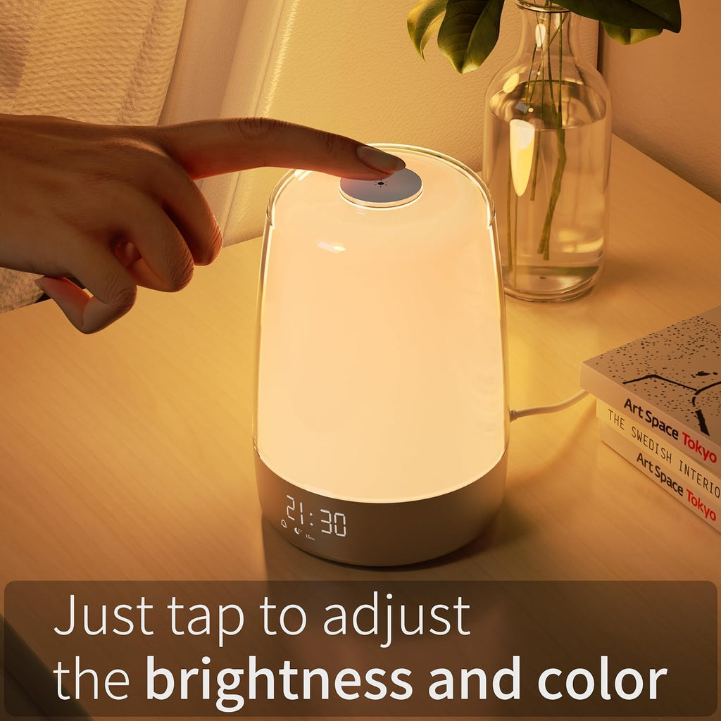 Aurora Wake-Up Light | Alba & Tramonto | Ricaricabile USB-C
