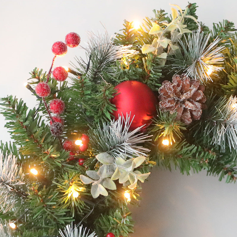 Decorazione a sospensione con corona di Natale 30CM & 40CM
