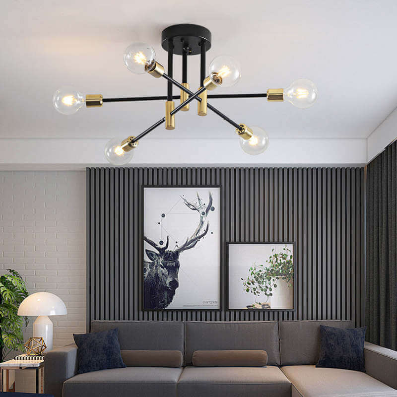 Moderna Lampada da Soffitto a LED per Case Contemporanee