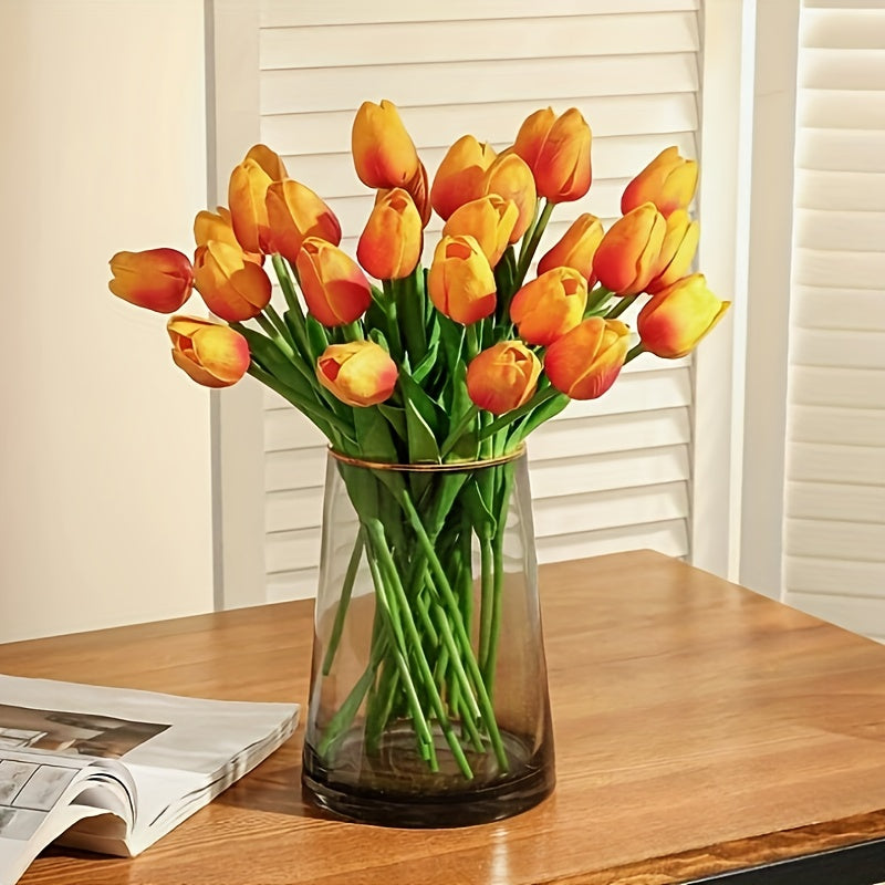 Set di 15 Tulipani Artistici Realistici – Perfetti per Matrimoni, Feste e Decorazioni per la Casa