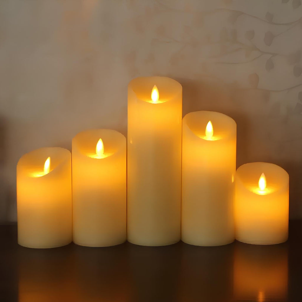 Autunno – Flamfri Ljus con Illuminazione Suggestiva