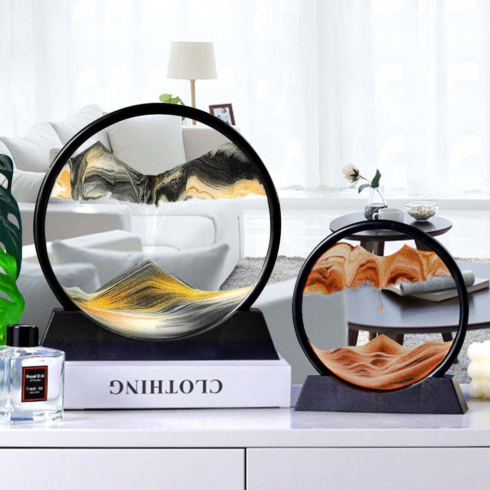 SandTraum - Regalo perfetto - Clessidra 3D scena di sabbia profonda | 50% SCONTO