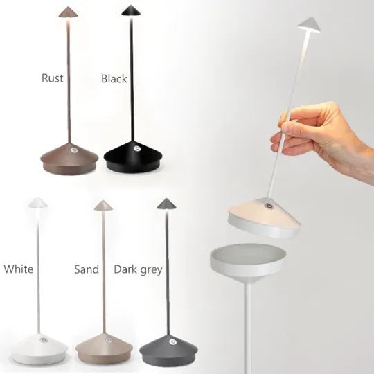 Lampada da Tavolo LED Wireless Slim – Flessibile e Durevole