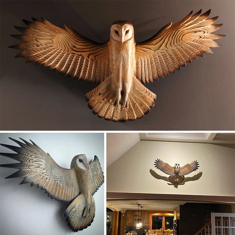Sguardo magnifico dell'allocco in edizione artistica