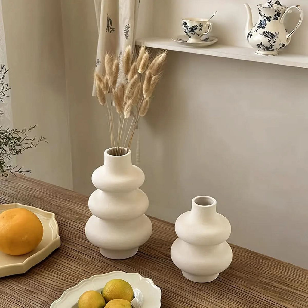 Vaso in Ceramica per Decorazioni Domestiche e Fiori