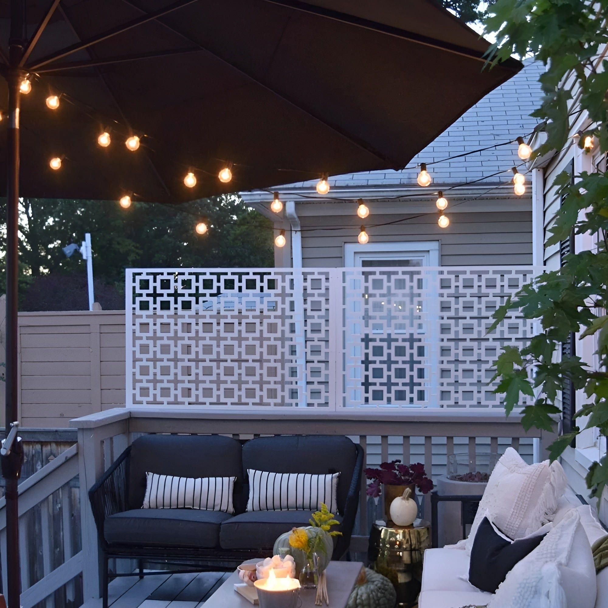 FairyFlicker Catene di Luci - Illuminazione di Terrazze Lussuosa con Protezione Impermeabile | Karnz