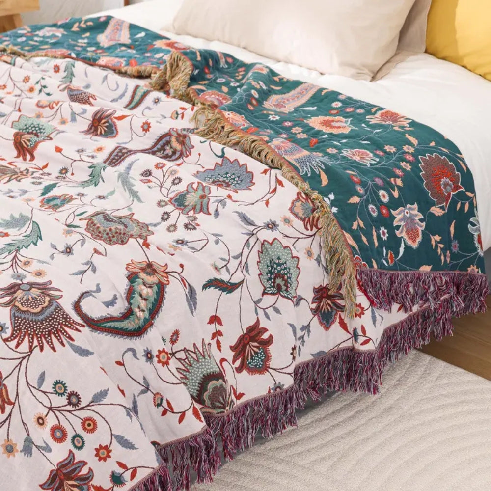 Coperta Morbida Reversibile Liora Vintage