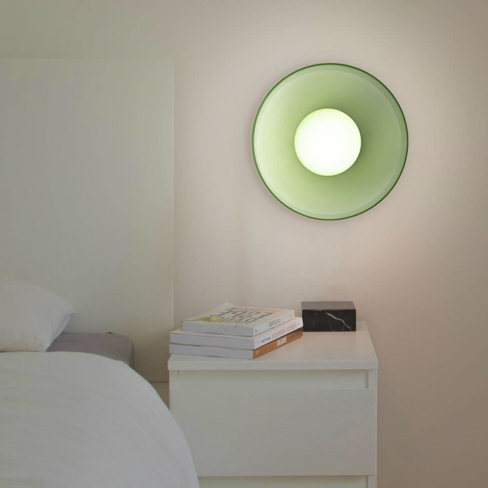Lampada da Soffitto Rotonda dal Design Moderno – Lampada in Vetro Elegante per Interni Contemporanei