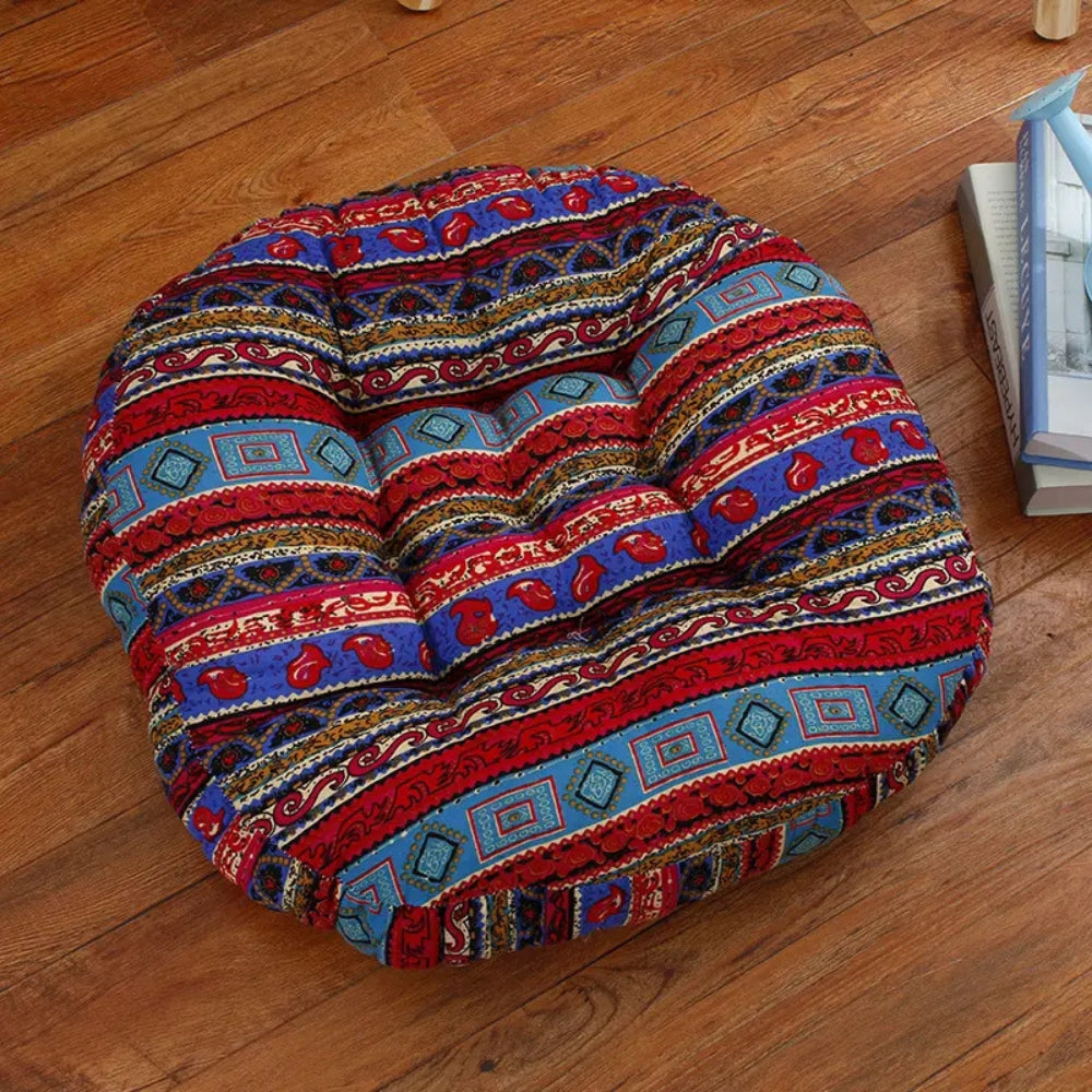 Cuscino Boho Rotondo Seduta Versatile