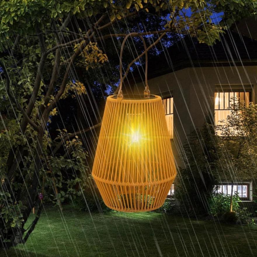 Lampade da Giardino Artigianali Solari da Esterno | Illuminazione Paesaggistica Impermeabile per Villa e Decorazione della Terrazza - Alpho