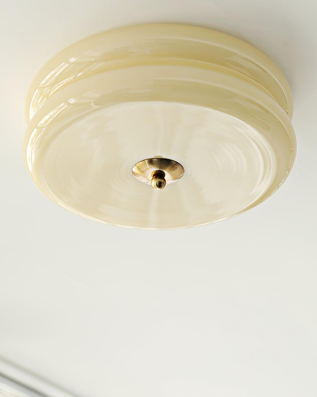 Aurevyn | Lampada da soffitto LED Art Deco con temperatura di colore regolabile e luminosità dimmerabile