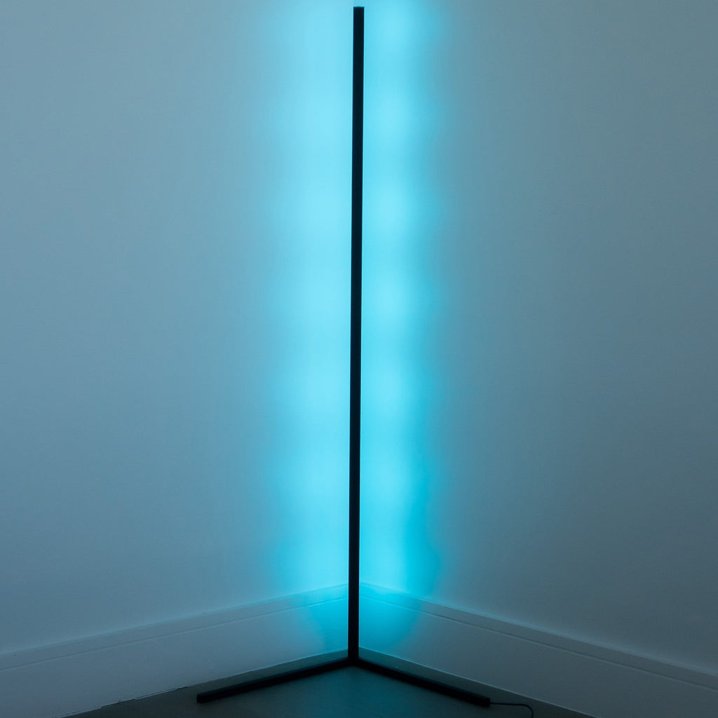 Nerithis - Lampada da Terra Angolare LED Dimmabile Design Minimalista