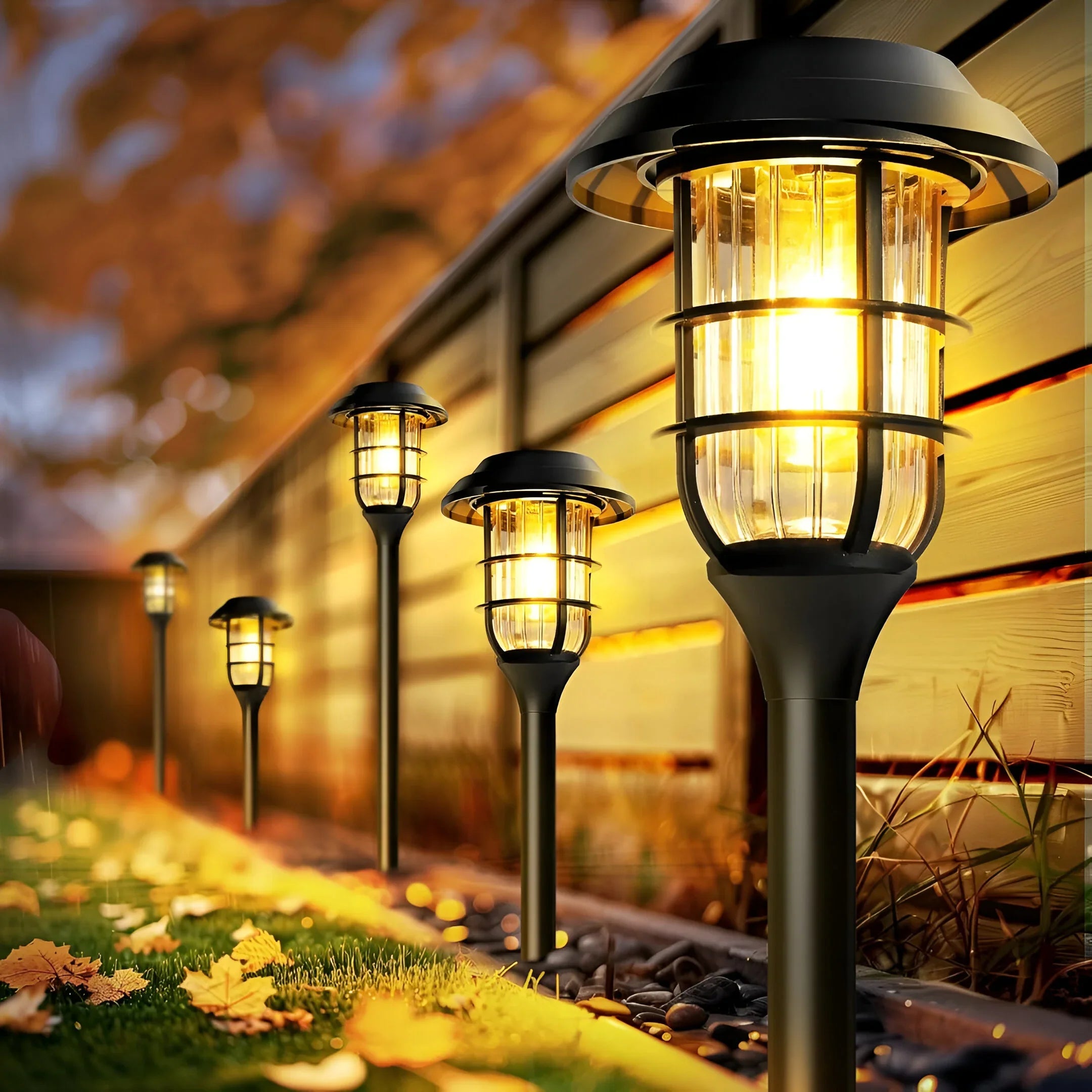 SolarGlow – Set di Luci da Giardino Solari (6 Pezzi)