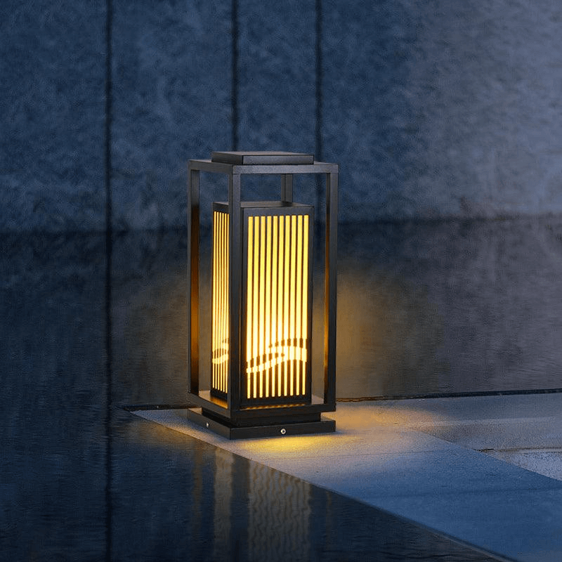 Lampione da Esterno a LED Solare, Lampada da Giardino Impermeabile