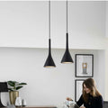 Lampada a sospensione triangolare moderna - Trionda | Brehn