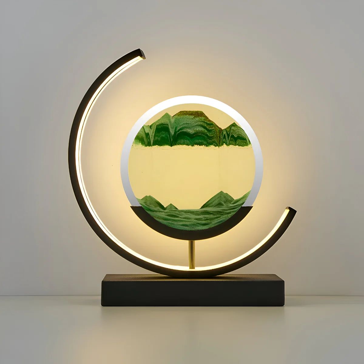Lampada di Sabbia Dimmerabile con LED e Telecomando – Illuminazione Rilassante