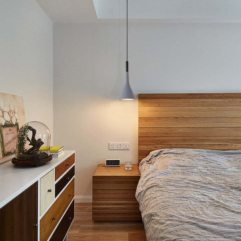 Lampada a sospensione triangolare moderna - Trionda | Brehn