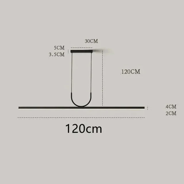 Monique Linear Pendant