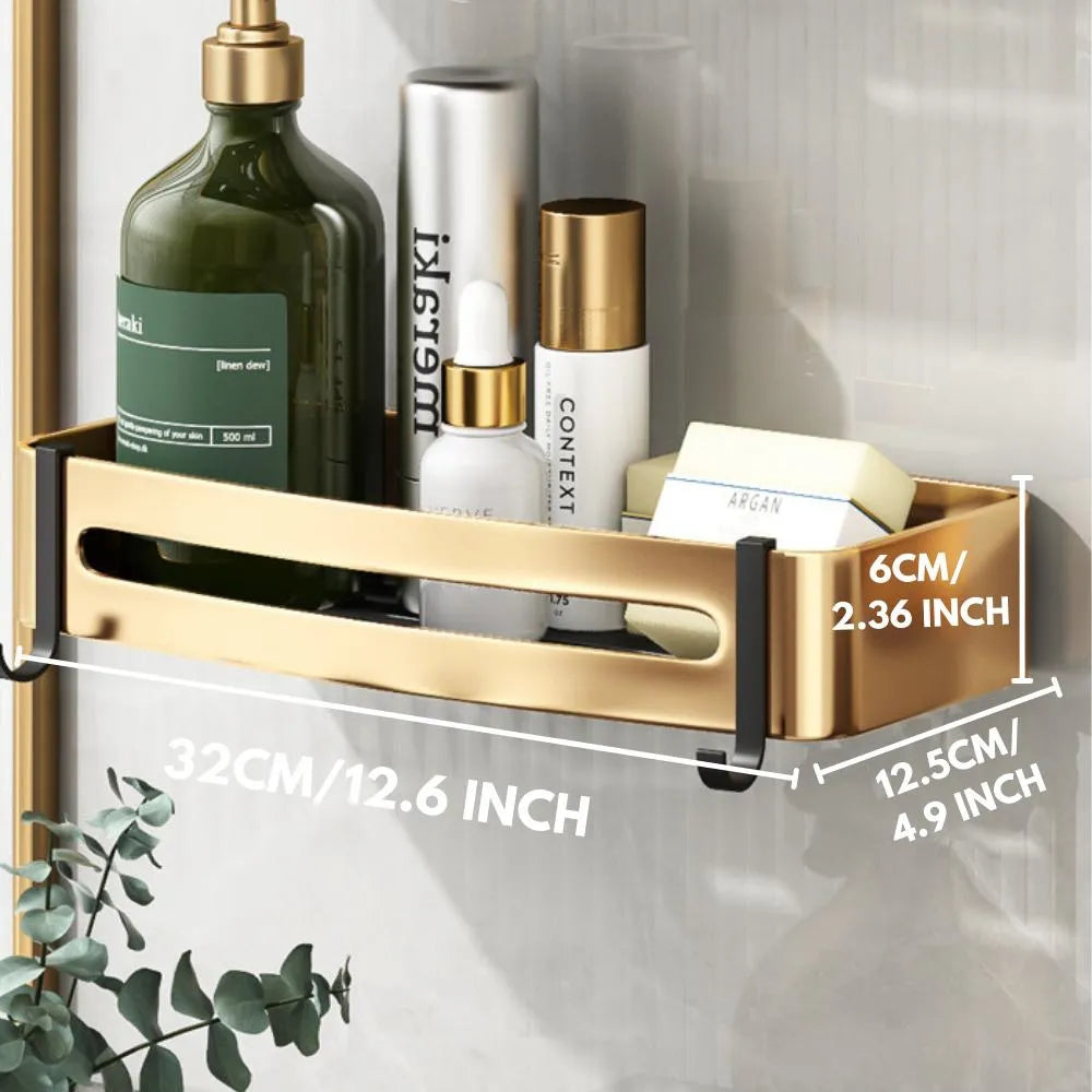 Set di Mensole da Bagno - Elegante e Funzionale Stoccaggio