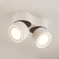 Faretto a soffitto LED doppio con teste regolabili