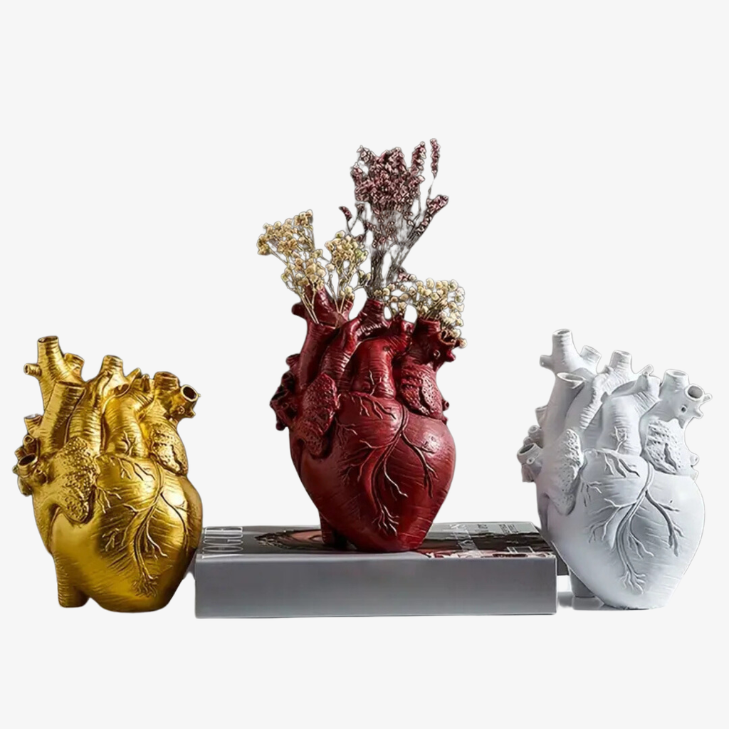 HeartVase Blomsterkrukke - Unico Vaso a Forma di Cuore