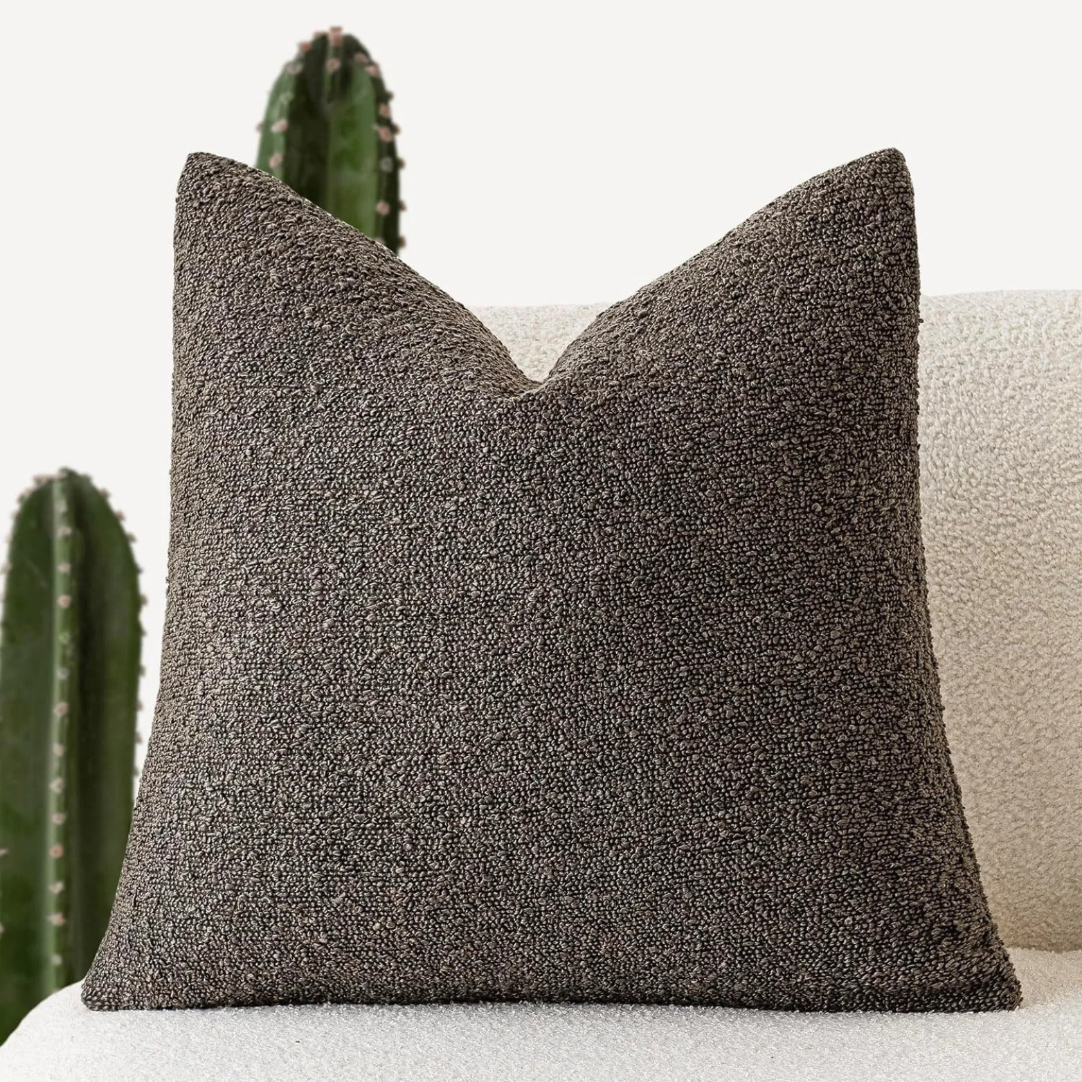 Fodera per Cuscino Boucle Tulum 45x45cm Cuscino Decorativo