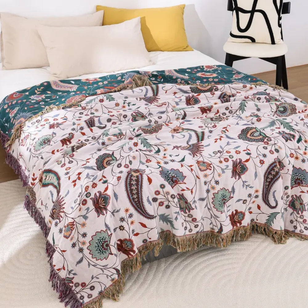 Coperta Morbida Reversibile Liora Vintage