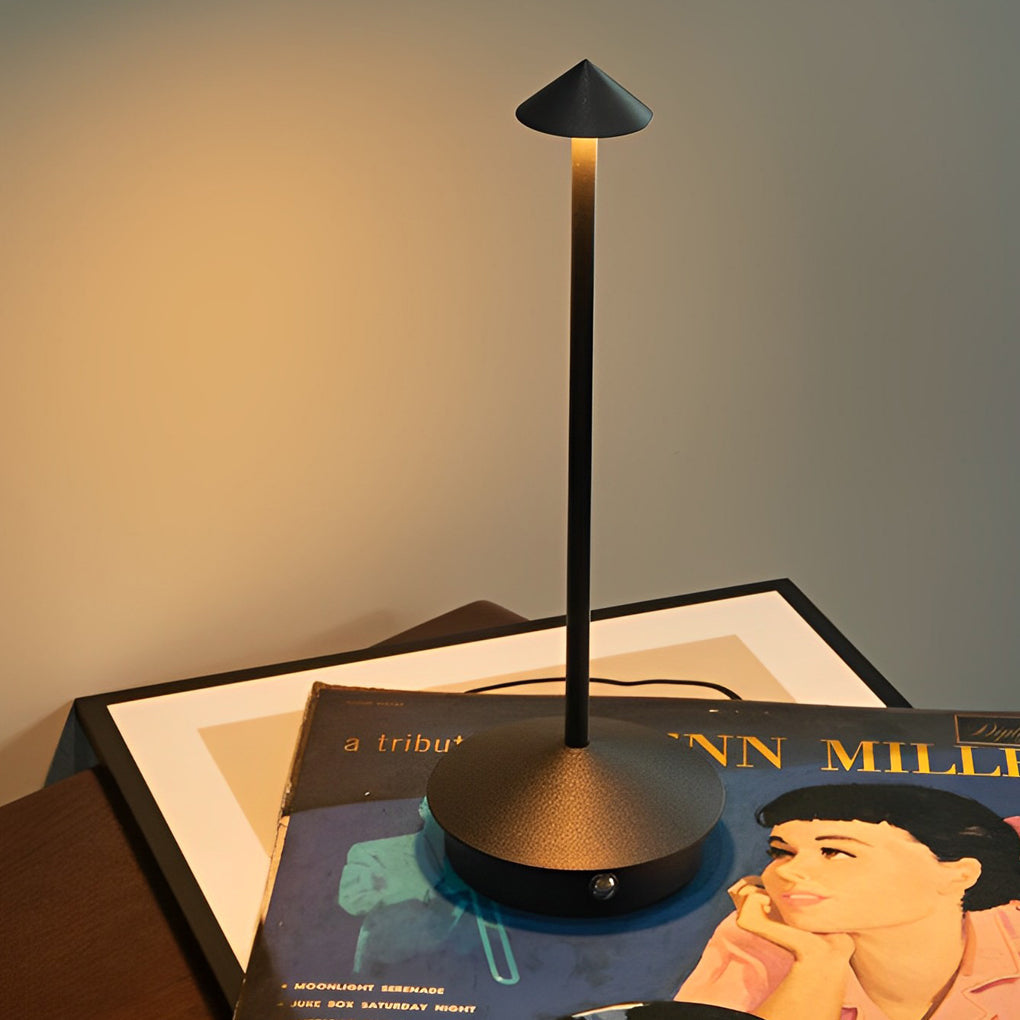 Pina Pro - Lampada da Tavolo USB Dimmerabile e Stilosa