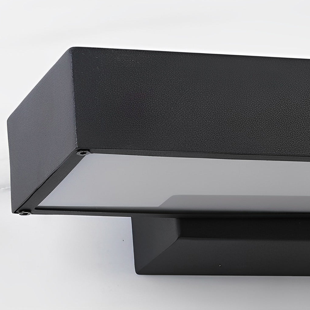 Lampada da Parete LED Moderna con Sensore di Movimento e Scocca Nera